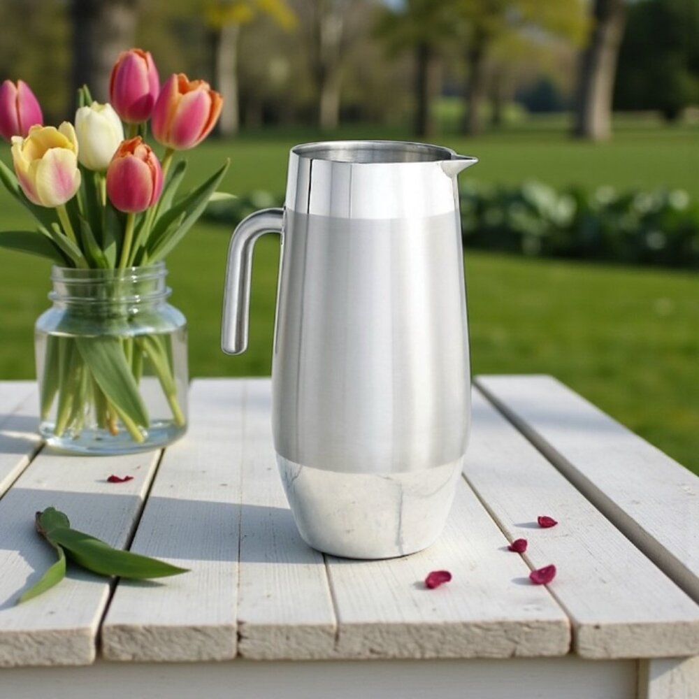 Optima Pitcher with Stainless Steel Finish - Insulated